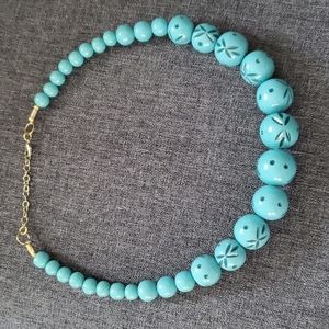Vintage inspired beaded necklace